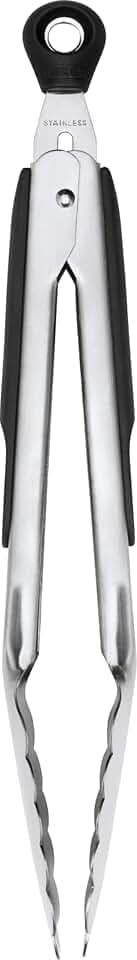 OXO Good Grips 9-Inch Stainless Steel Locking Tongs
