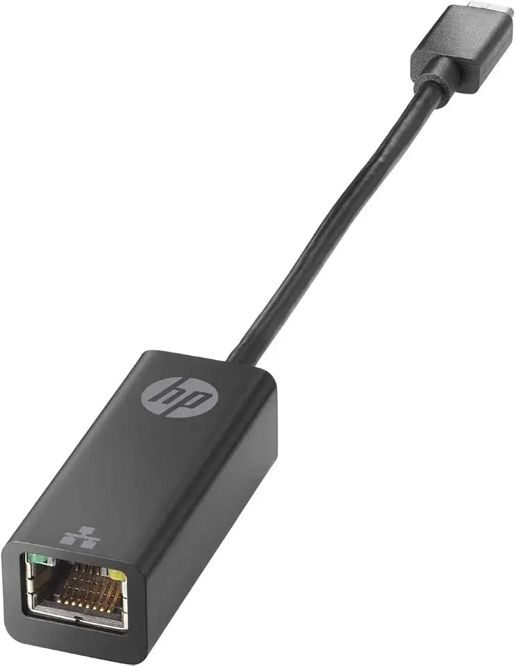 HEWLETT PACKARD USB-C to RJ45 Adapter - No Localization (V7W66AA), Black