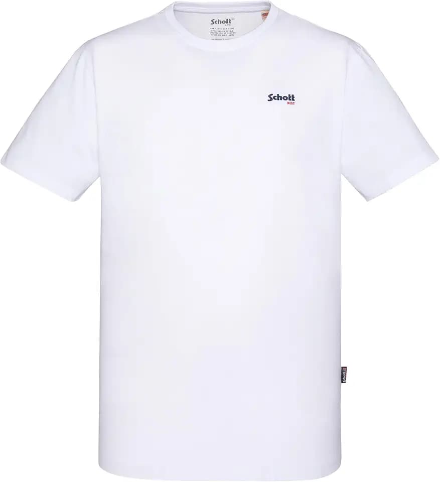 Schott NYC Herren Tscasual T-Shirt (1er Pack)