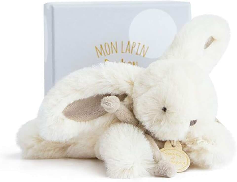 Doudou et Compagnie Lapin Bonbon Kuscheltier, 16 cm, Taupe, DC3377