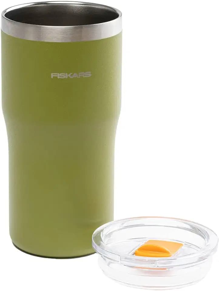 Fiskars On-the-go Thermobecher, 0,5 l, Isolierbecher für Kaffee und Tee