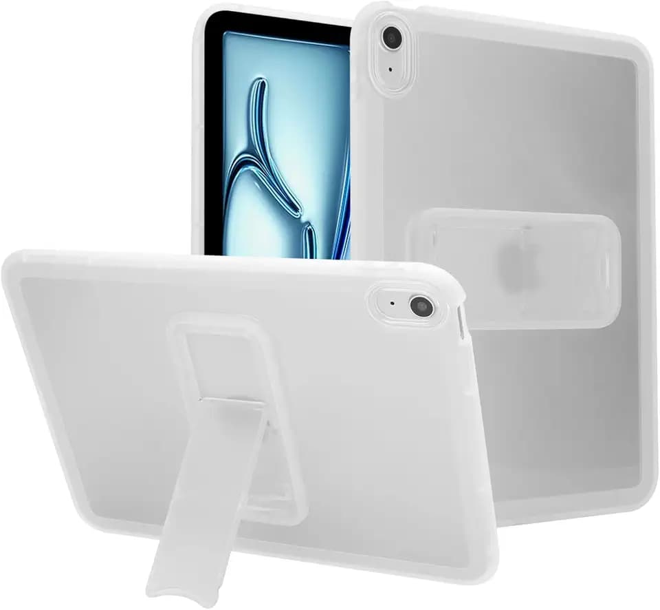 Stand Case for iPad A16 11th Gen 11" 2025/10th 10.9" 2022 (Clear)