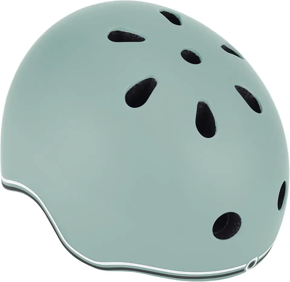 GLOBBER Helm GO-UP Lights - Schutzhelm für Kinder, Gr. XXS/XS 45-51, größenverstellbar, LED-Rücklicht