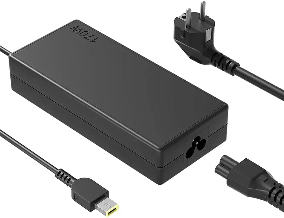 170W Netzteil für Lenovo Thinkpad P1 P50 P51 P52 P53 P70 P71 P73 P17 P16 P15 T15g P15v T15p P16v X1 Extreme, Legion 5 S7 R720 Y720 Y730 Y540 Y530 Y520 Y7000 IdeaPad Yoga 5 7 9 Y40 Y50 LOQ Laptop