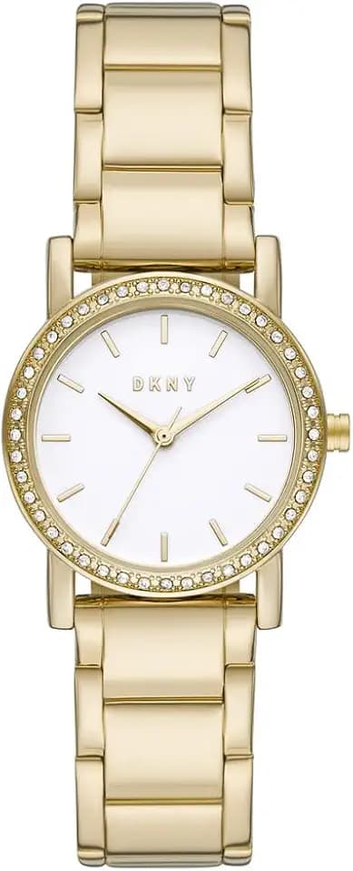 DKNY Soho Watch for Women, Quartz Movement with Alloy, Stainless Steel