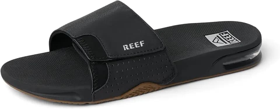 REEF Mens Fanning Slide | Bottle Opener Sandal