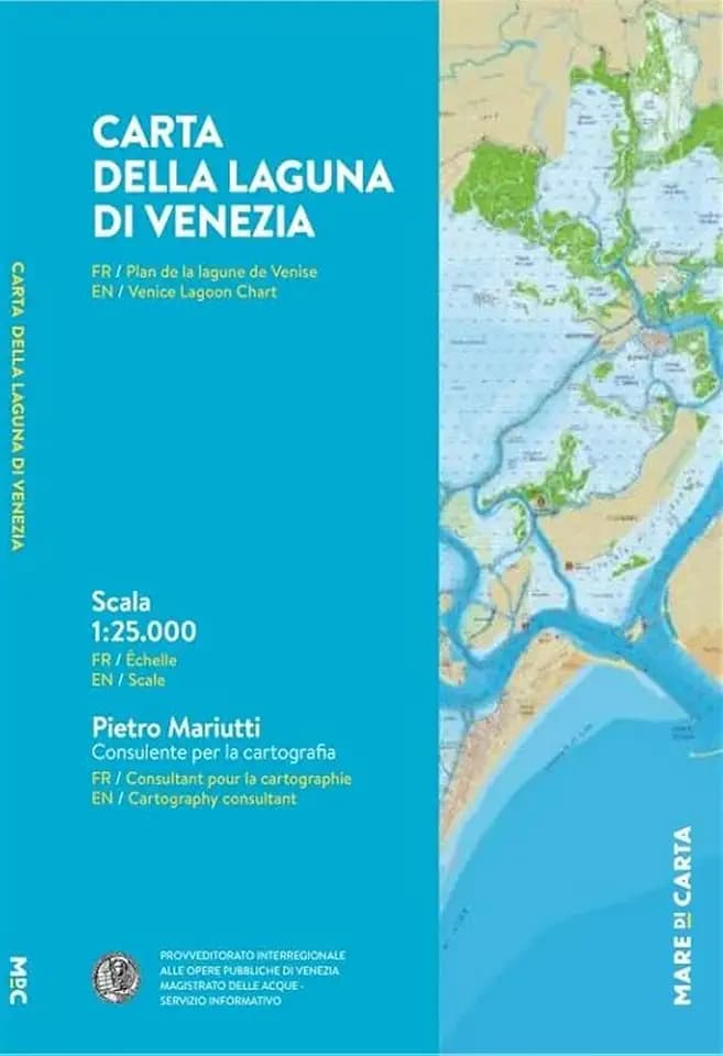 Carta della laguna di Venezia. Nuova ediz.