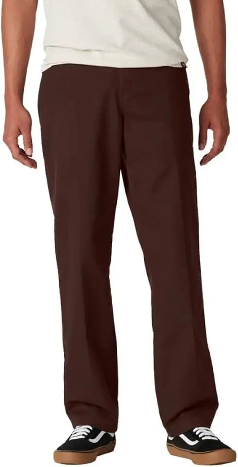Dickies Men's Slim Fit Skateboarding Pants – Stretch Performance Pants with Reinforced Knees for Durability