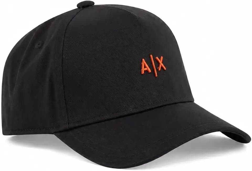 Armani Exchange Men's Small Contrast Logo Baseball Hat