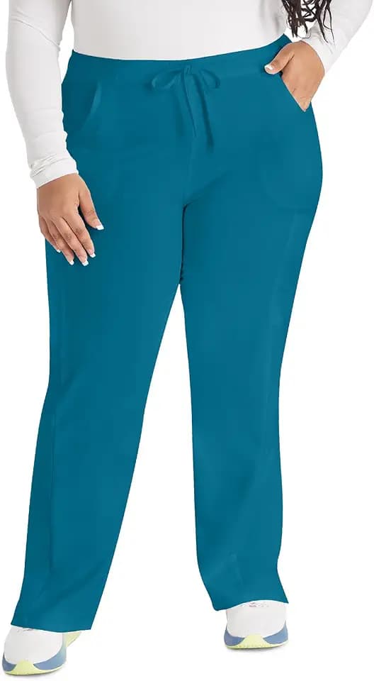 Dickies Scrubs for Women, Drawstring Cargo Scrub Pants with Four-Way Stretch and Moisture Wicking DK010
