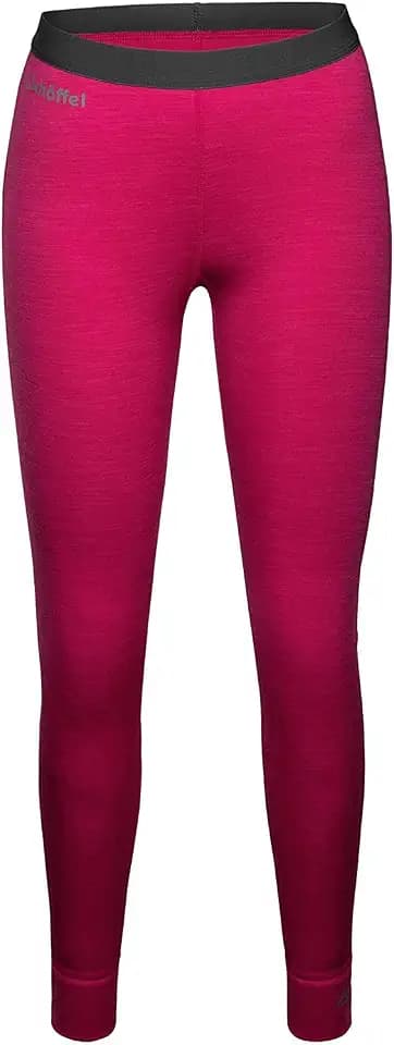 Schöffel Damen Merino Sport Pants long W, temperaturregulierende lange Unterhose, atmungsaktive Thermo Leggings in Wollqualität