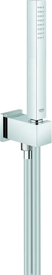 GROHE Euphoria Cube Stick - Wandhalterset (wassersparend, 1 Strahlart, langlebige Oberfläche), chrom, 26405000