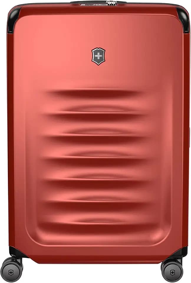 Victorinox Spectra 3.0 Expandable Large Case, Reisekoffer Groß, Trolley mit 4 Rollen, 32 x 51 x 75 cm, 103-143 Liter, Erweiterbar, Rot