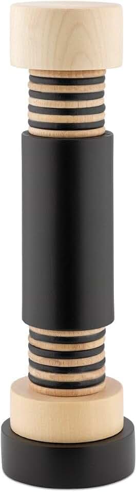 Alessi MP0215 Salz-, Pfeffer- und Gewürzmühle, Buchenholz