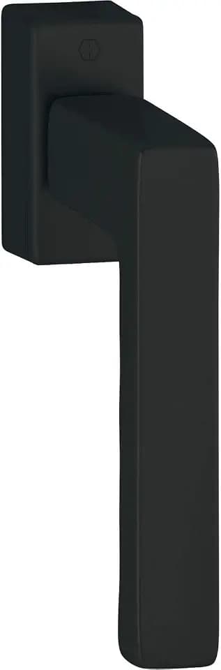 HOPPE Toulon-Secustik 118501393 Fenstergriff VK 7 x 32-42 mm, Schwarz, 1 Stück