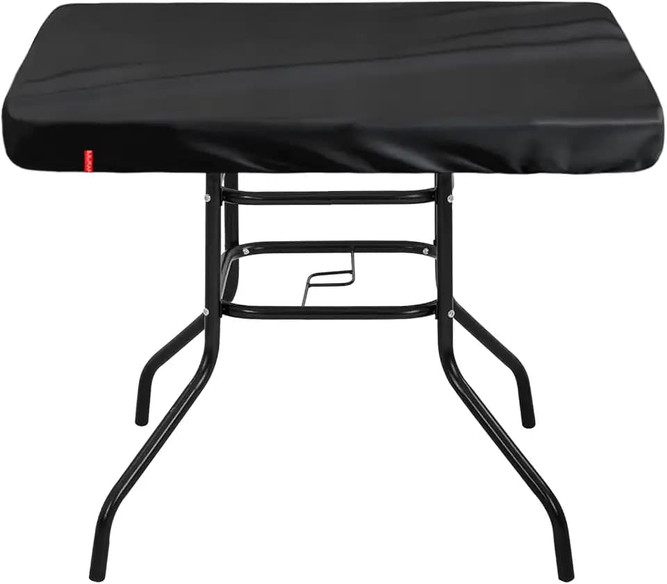Outdoor Square Table Cover Waterproof, 36" L x 36" W x 4" H