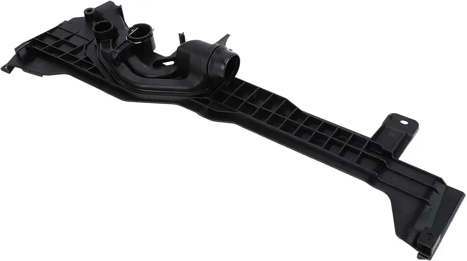 Auto Transmission Radiator Coolant Tank Mounting Plate, Reservoir Bottle Bracket No.17111438819 for BMW X5 E53 3.0i 3.0L L6 2001-2006 Black, 1 Pc