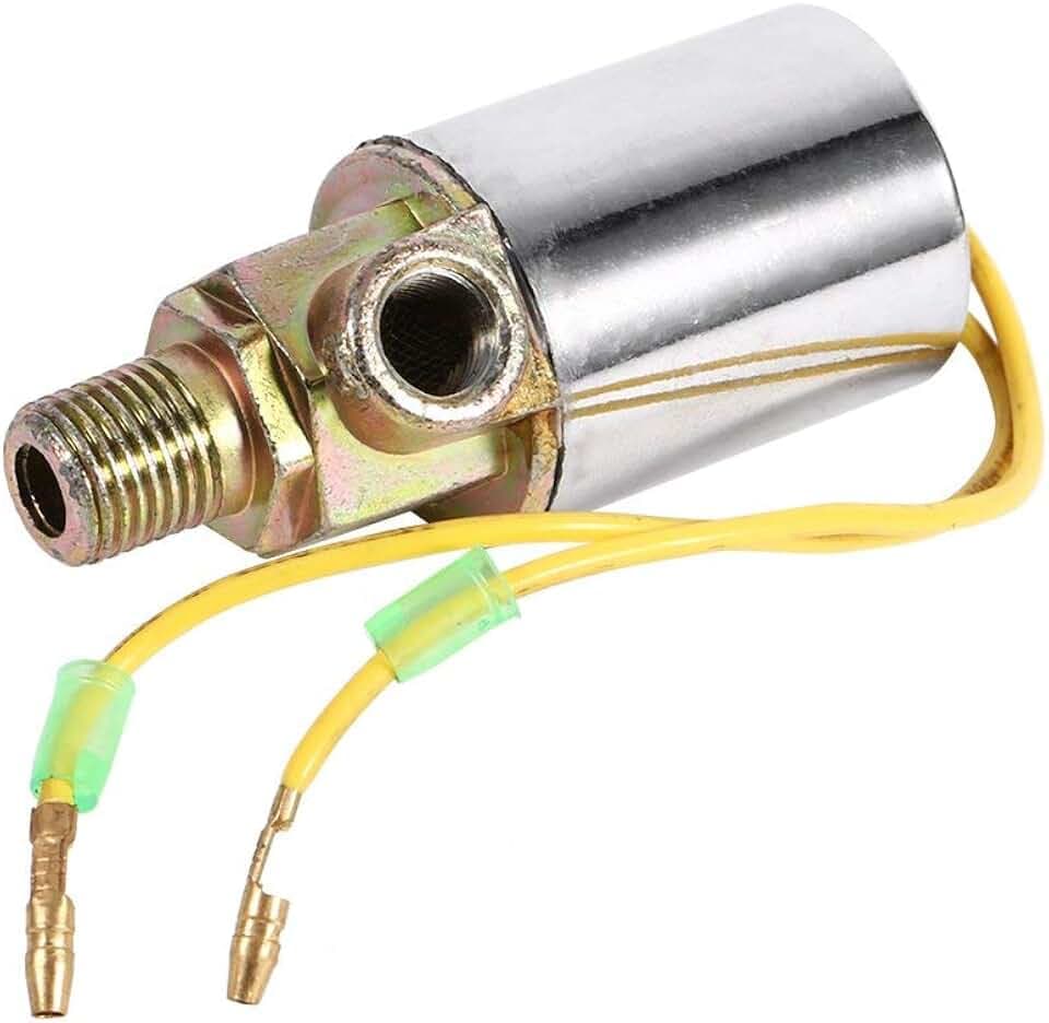 LKW Air Horn Elektrisches Magnetventil Hochleistungs EVGATSAUTO 24V 180PSI 1/4 "NPT Außenkupfer Zinklegierung