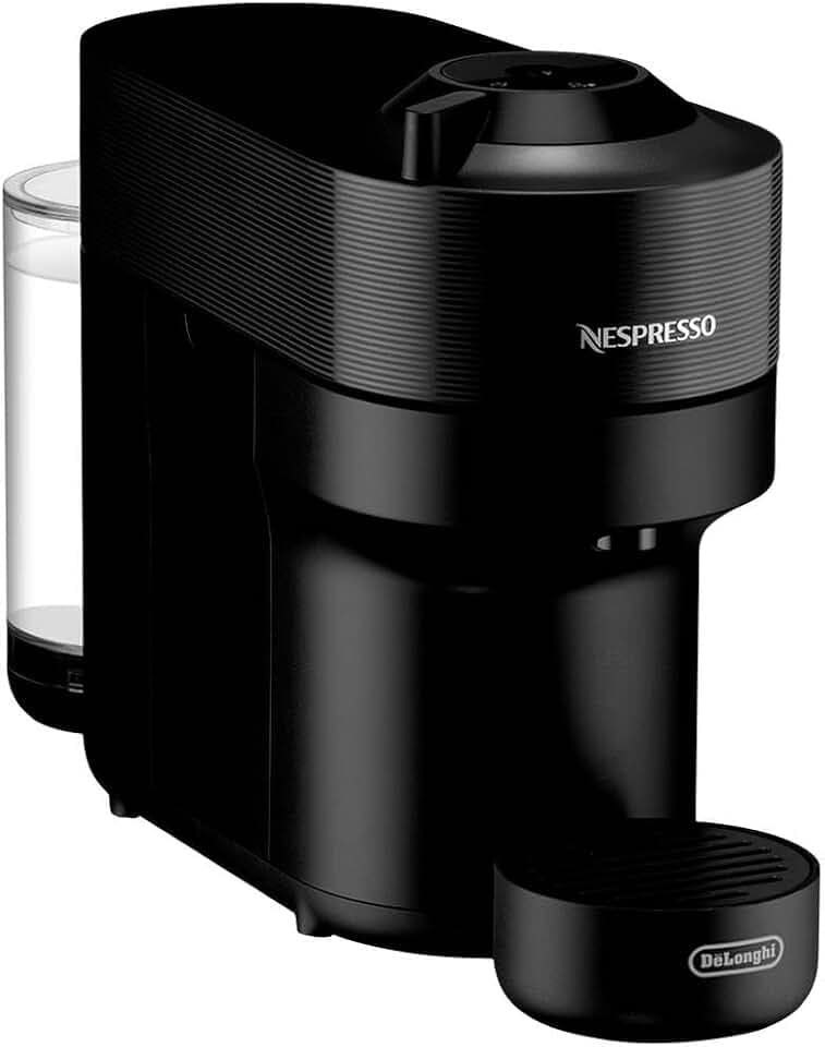 NESPRESSO DE’LONGHI Vertuo Pop Schwarz Kapselmaschine ENV90.B