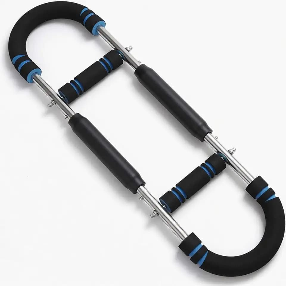 Adjustable Twister Arm Trainer - 30-120lbs Chest Exerciser with Detachable Springs, Home Gym Equipment for Men & Women