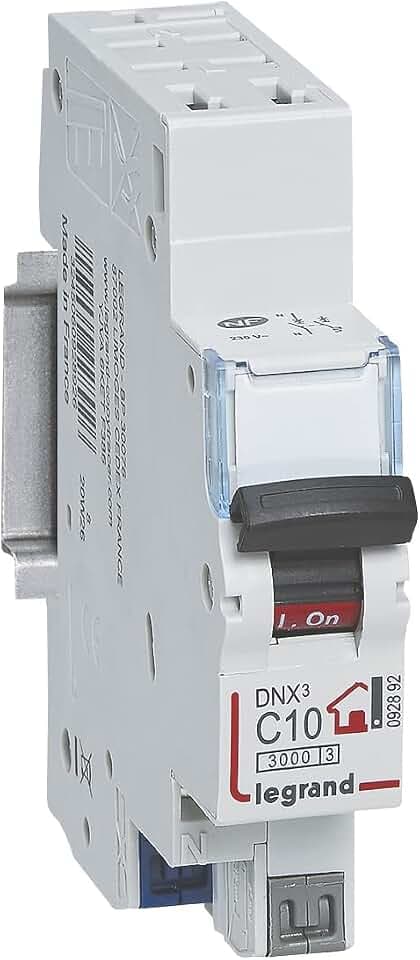 Legrand BP 30076 dnx3 Leitungsschutzschalter 1p + NG C10 3000 A Motors 1 Modul