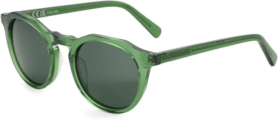 ZENOTTIC Vintage Round Polarized Sunglasses for Men Women UV400 Protection