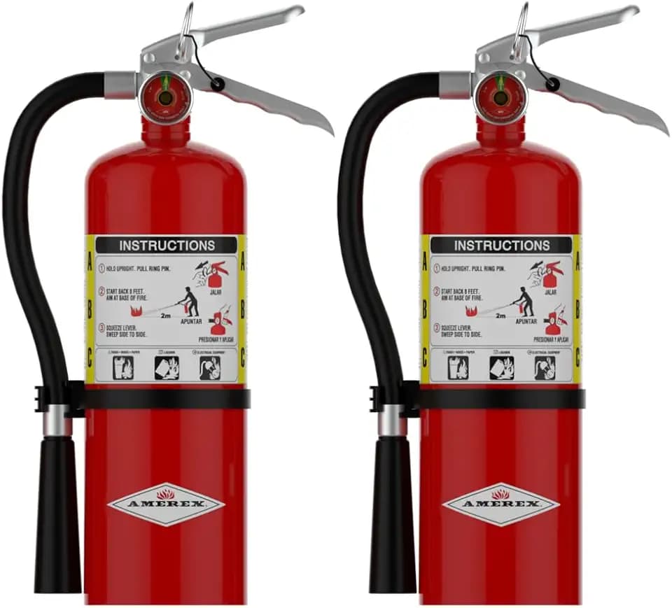 Amerex B500 5 lb ABC Dry Chemical Fire Extinguisher 2-Pack