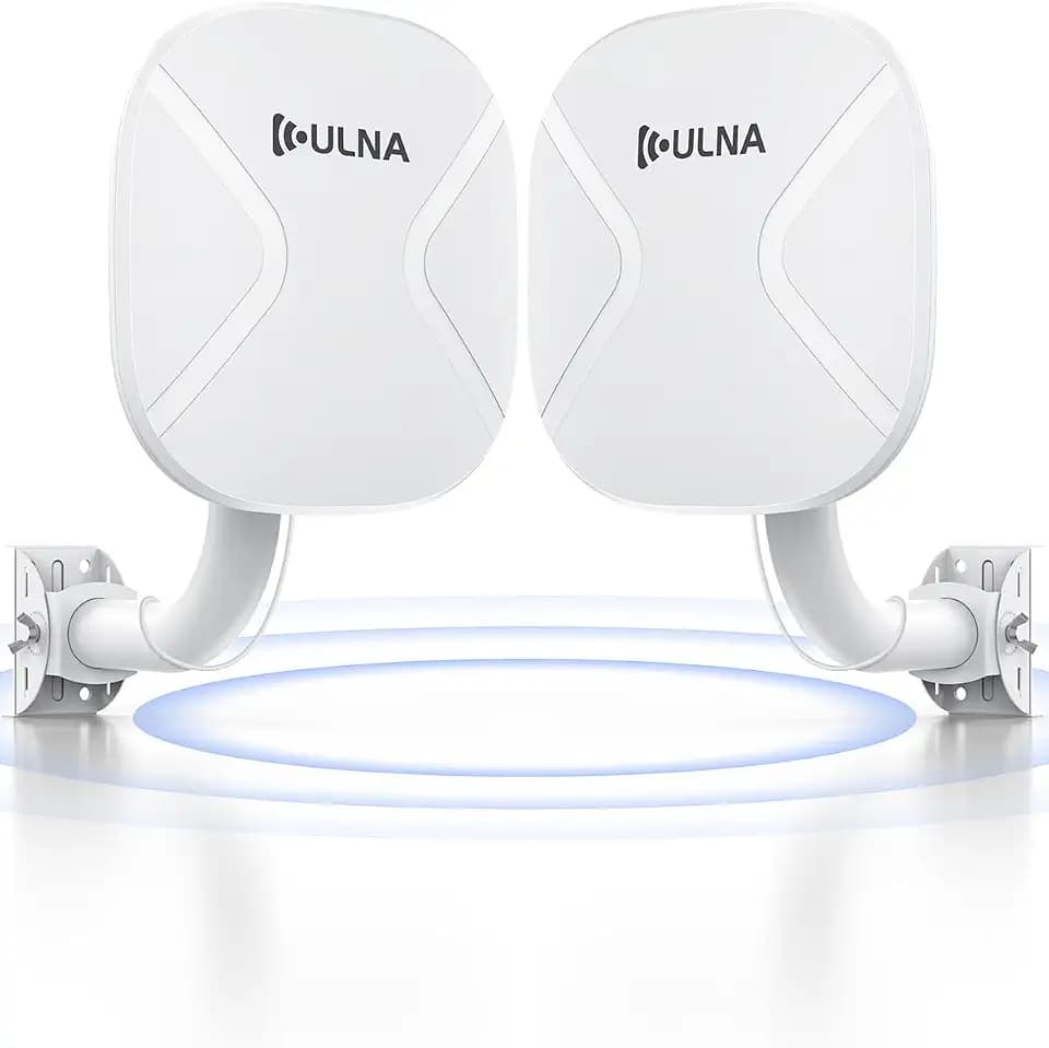 ULNA WiFi 6 Wireless Bridge Point to Point Outdoor with 2 Brackets
