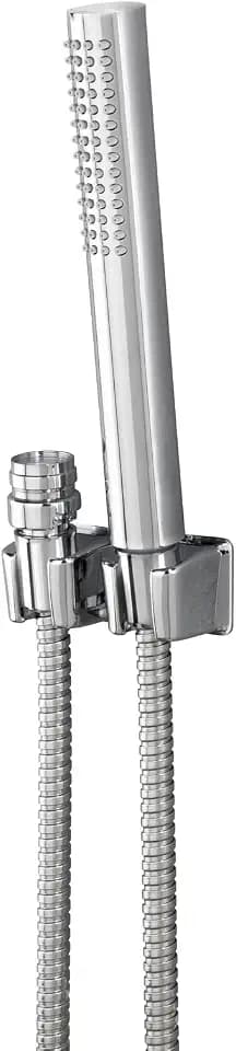 WENKO Waschbeckenbrause mit Duo Haken, Waschbeckendusche mit Easy-Clip, 170 x 2,7 x 2,7 cm, Chrom