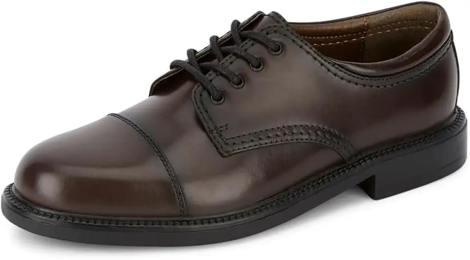 DOCKERS Gordon Leather Dress Shoes for Men Casual Cap Toe Mens Oxford Shoes
