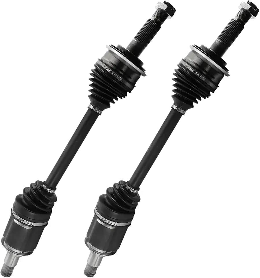 TAUTOY 434300C010 2 PCS Front CV Axle Shaft Assembly（3.4L 4.0L 4.7L） for Toyota Sequoia 2001-2007,Tundra 2000-2006 4WD, Driver and Passenger Side, NCV69158 66-5194 665194