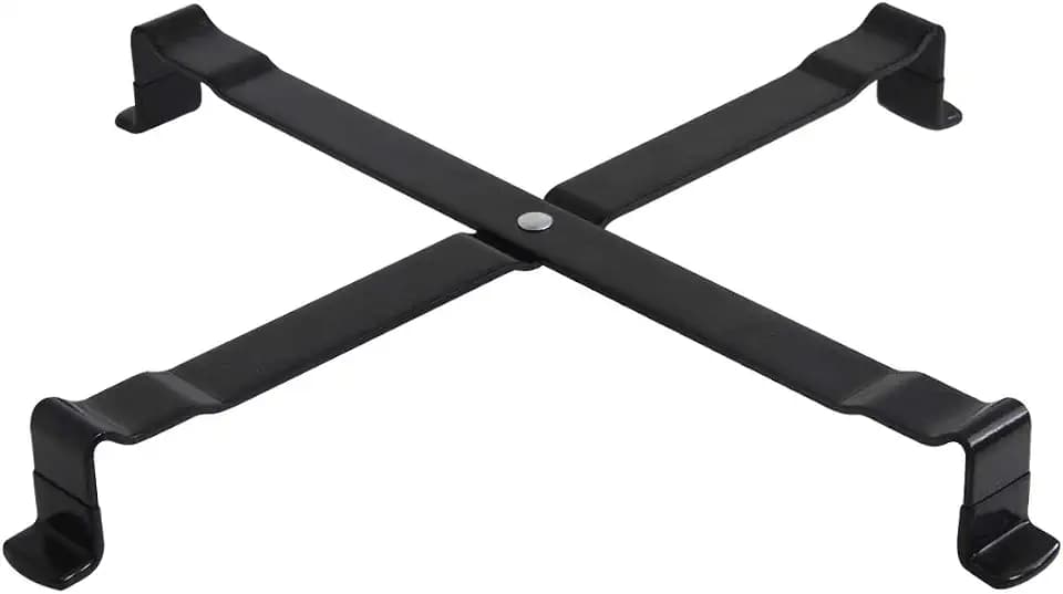 Big Green Egg Stand Dracrays BBQ Grill Stand Big Green Egg Zubehör XLarge schwarz