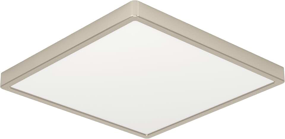EGLO LED Deckenleuchte Fueva 6, quadratische Deckenlampe