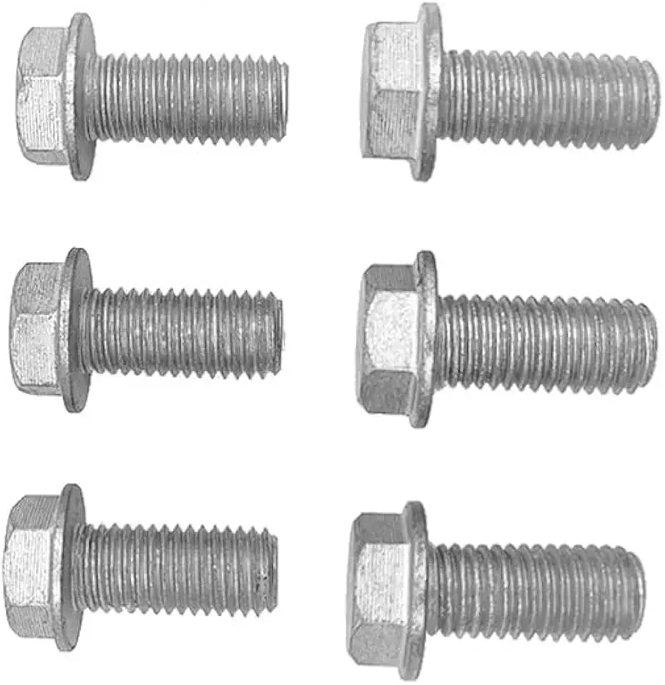 6Pcs Transmission Flywheel Flexplate Bolts Fits for All GM LS1 LS2 LS3 LS6 LS7 4.8L 5.3L 5.7L 6.0L 6.2L Engines, Replaces 19257940,330-2802,551926,11569956
