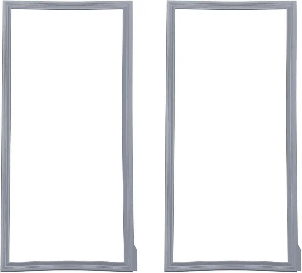 2 Pack Upgraded 241778307 Refrigerator Door Gasket Replacement for Fri-gidaire Electrolux Refrigerator Gasket Seal, 38.5"X16.7" Fridge Door Seal Replacement Part 1793667, PS3408461, AP4587413