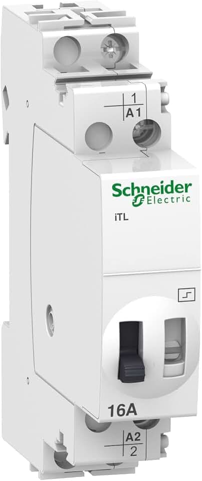 Schneider Electric Fernschalter iTL, 1-polig, 16A, 12V AC, 6V DC A9C30011
