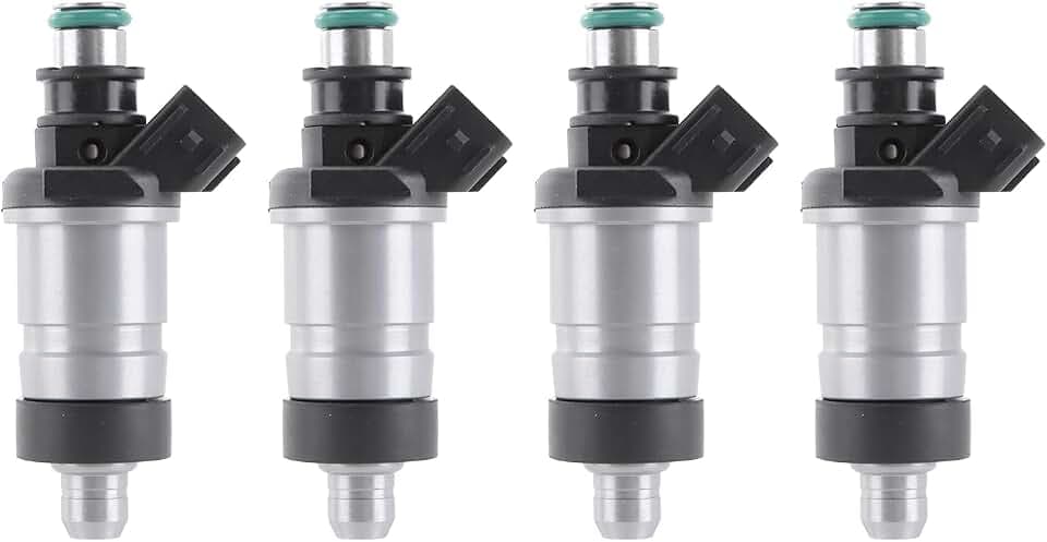 Fuel Injectors FJ443 Compatible with Honda Accord 98-02,Civic 96-00,CR-V 97-98,Odyssey 1998,For CL 1999,RL 96-99,TL 96-98,Integra 96-01,1.6L 1.8L 2.0L 2.3L 3.2L 3.5L,06164P2J000
