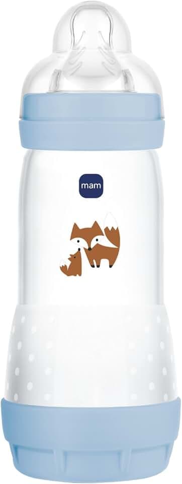 MAM Easy Start/Anti-Colic Flasche – 320 ml – Ocean – Sauger Durchfluss 3