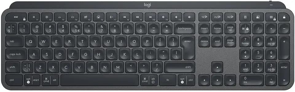 Logitech MX Keys for Business kabellose Tastatur mit Tastenbeleuchtung