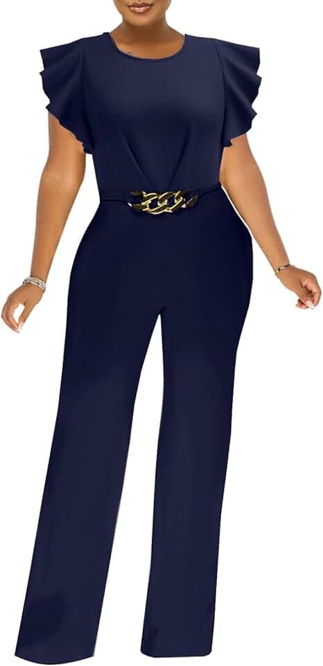 Sequin Jumpsuits for Women Dressy Summer Casual V Neck Short Sleeve Cocktail Club party Wide Leg Romper with Pockets