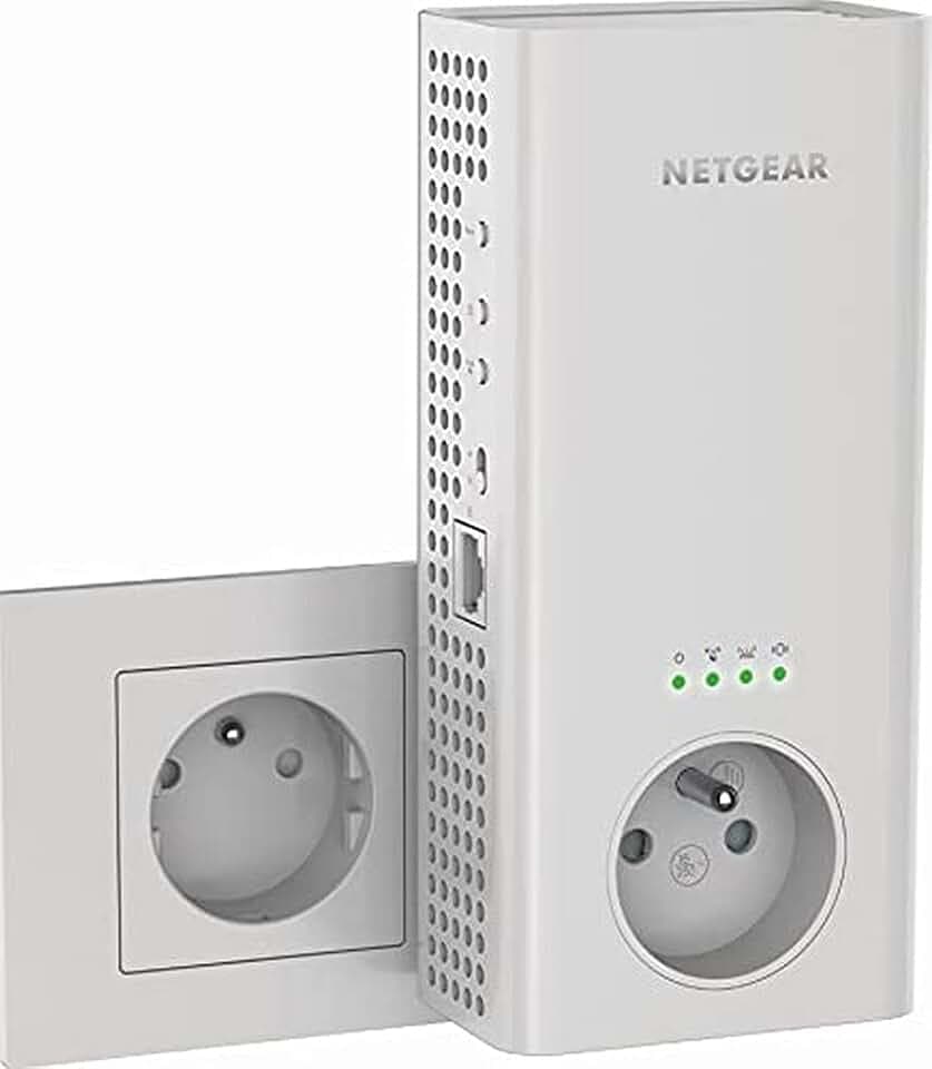 NETGEAR WLAN Verstärker Steckdose EX6470, WiFi 5, bis zu 150 m², 1,9 Gbit/s