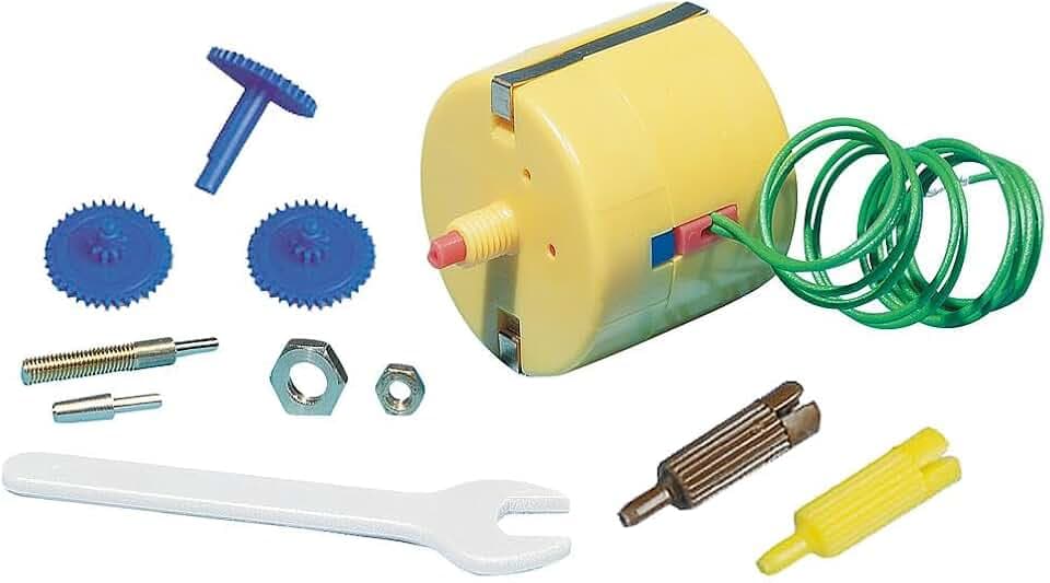 FALLER Synchron-Bastelmotor I Modelleisenbahn Zubehör Motor I Modelleisenbahn Elektromotor für Spurweite H0, TT, N I 12-16 V I Universell einsetzbar