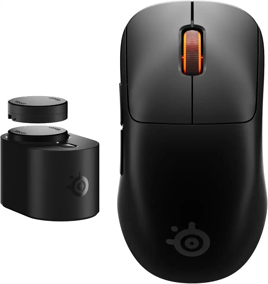 SteelSeries Sensei Pro Mini Wireless Symmetrische Gaming-Maus – Schwarz