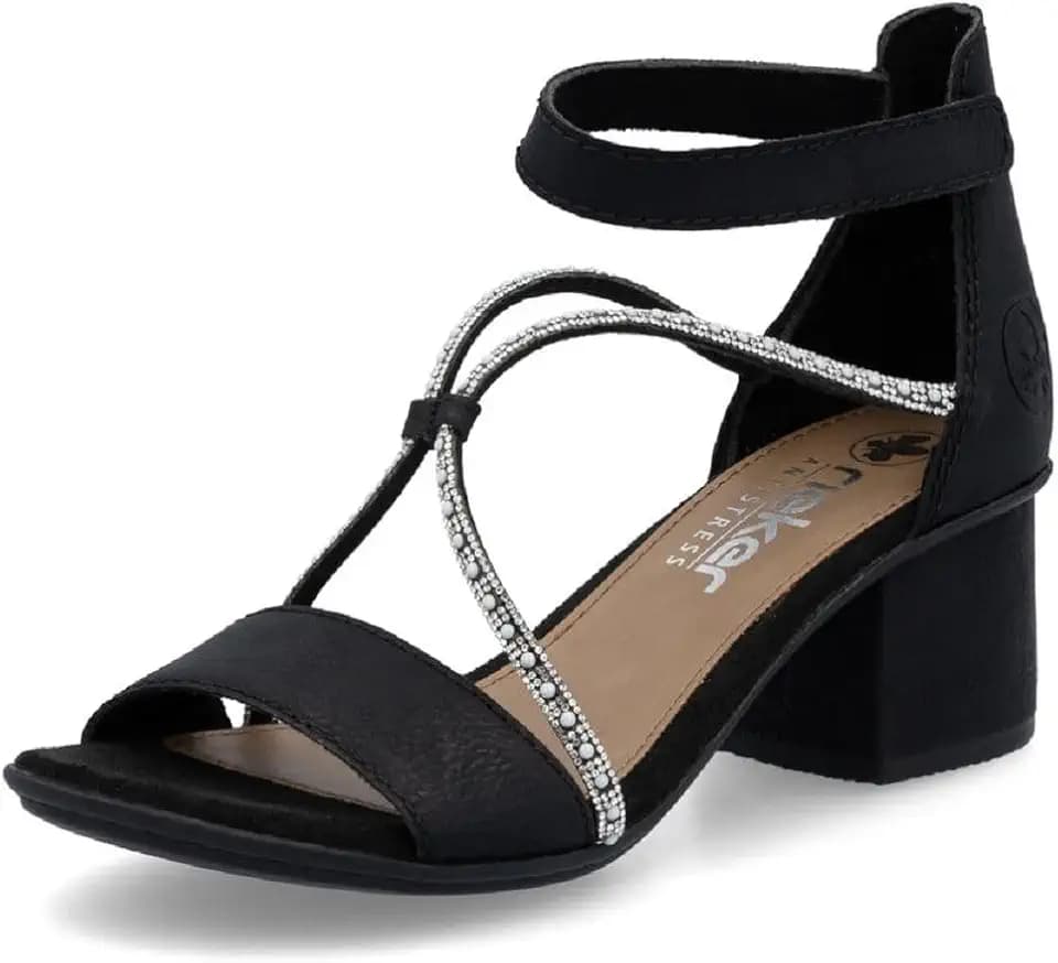 Rieker Damen 64654 Riemchen Sandaletten