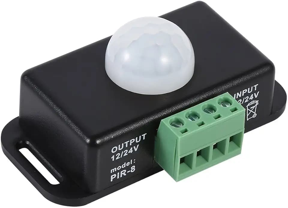 Bewegungsmelder-Schalter, DC 12 V/24 V, LED-Infrarot-PIR-Körperdetektor, Schalter, automatische Beleuchtung, Glühbirnen, Dimmer für Sicherheit zu Hause