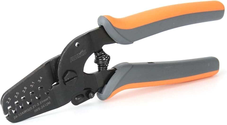 iCrimp IWS-2412M Open Barrel Crimpzange 0,21–3,31 mm² JST Molex Tyco