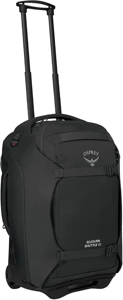 Osprey Sojourn Shuttle 22"/45L Wheeled Duffel Bag, Black OS