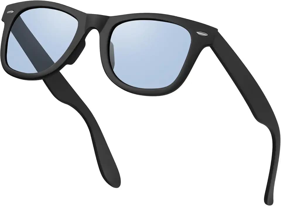 Ymmott Sonnenbrille Herren Polarisiert - Sonnenbrillen Retro mit UV400 Schutz für Herren Damen Autofahren Sunglasses