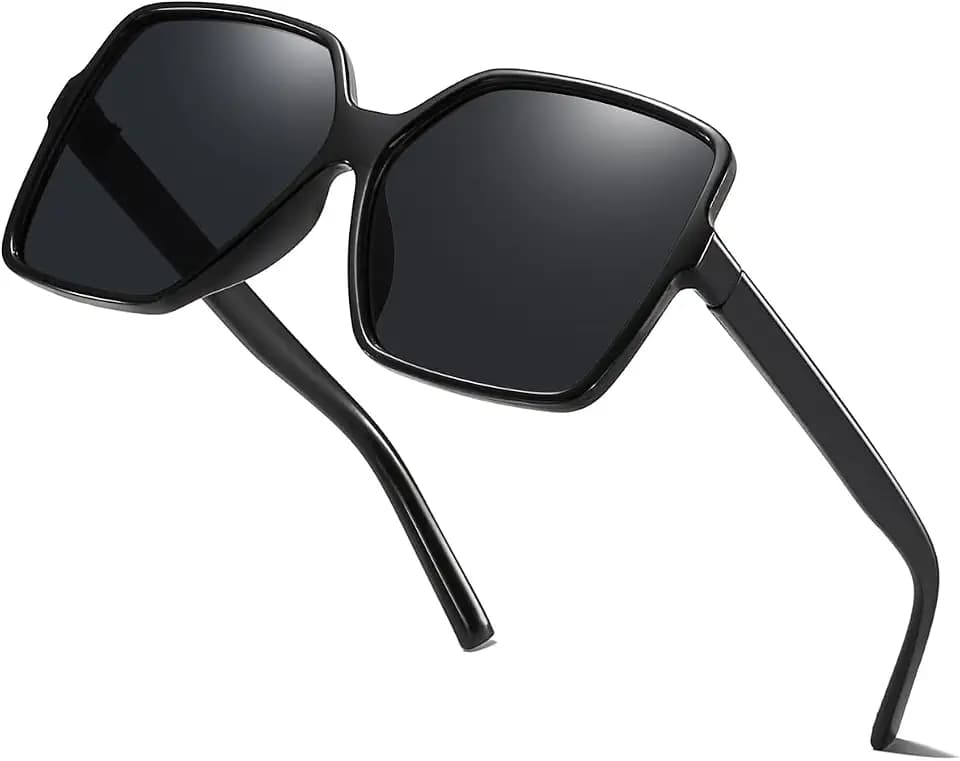 Women's Chic Square Oversized Sunglasses Big Large Fashion Shades