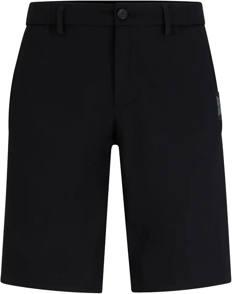 BOSS Herren S Liem2 Slim-Fit Shorts aus Bio-Baumwoll-Mix